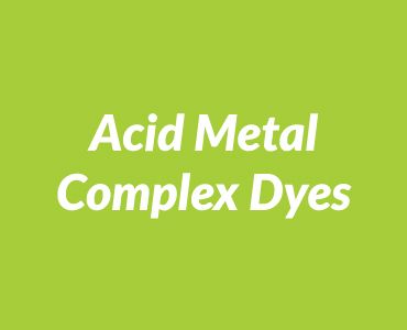 Acid Metal Complex Dyes